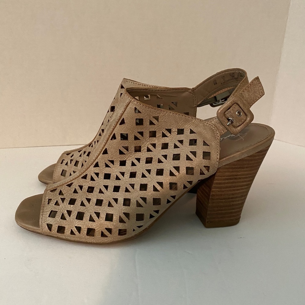 FRANCO SARTO HEEL SANDALS -8-